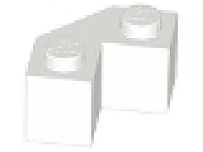 Diagonalstein 2 x 2 weiß, neu