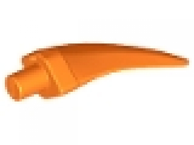 Barb / Claw / Horn / Tooth - Medium 87747, orange