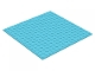 Platte 16 x16 beidseitig bebaubar dunkelazure, 91405