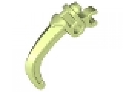 Hero Factory Weapon, Claw with Clip, gelbgrün