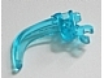 Hero Factory Weapon, Claw with Clip, tr hellblau