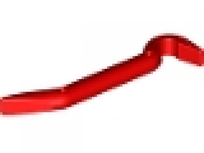 Minifigure, Utensil Tool Crowbar rot ( Brecheisen, Kuhfuß ), 92585