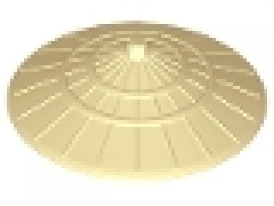 Tan Minifig, Headgear Hat, Conical Asian neu