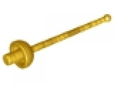 Minifigure, Weapon Sword, Foil / Épée {Epee}, pearl gold