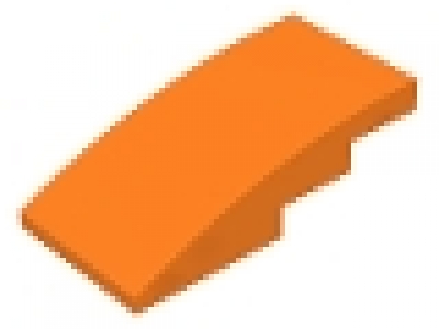 Stein abgerundet 4 x 2 orange 93606 neu