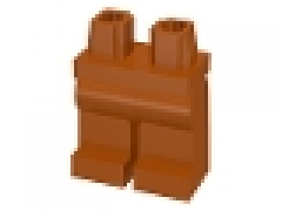 Lego Figuren Beine dunkelorange 970c00
