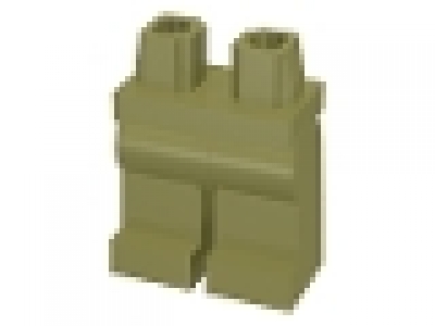Lego Figuren Beine olivgrün 970c00