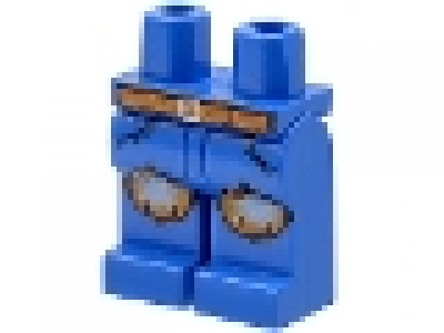Lego Beine blau, 970c00pb0010