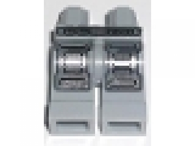 Lego Beine neues hellgrau, 970c00pb0051