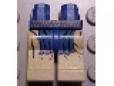 Lego Beine tan, 970c02pb01