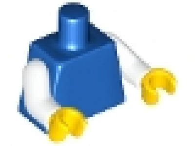 Figuren  Oberkörper blau 973c001  Hand gelb + Arm weiß
