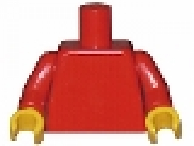 Figuren  Oberkörper rot 973c002 , Hände gelb