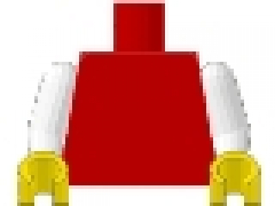 Figuren Oberkörper rot 973c01 Arme weiß und Hände gelb