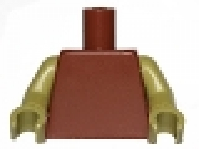 Figuren Oberkörper rotbraun 973c058 Hände + Arme olivgrün
