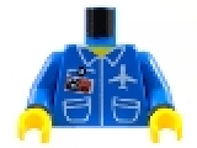 Figuren  Oberkörper blau 973pb0097c01
