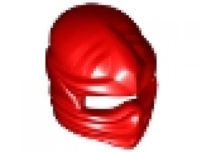Minifigure, Headgear Ninjago Wrap, rot