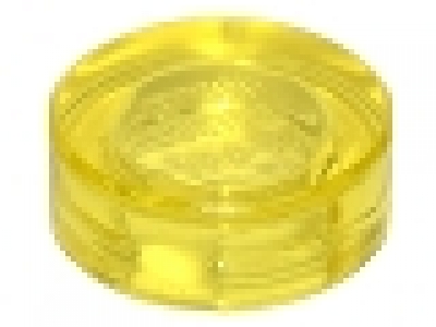 Rundfliese 1 x 1 tr gelb 98138