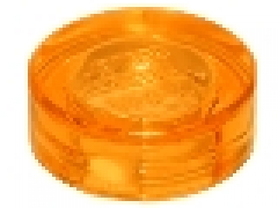 Rundfliese 1 x 1 tr orange 98138