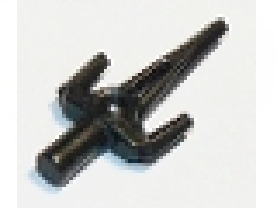 Lego Waffe Sai 98139, pearl dunkelgrau