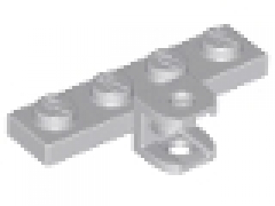 Mutterkupplung 1 x 4 neues hellgrau 98263