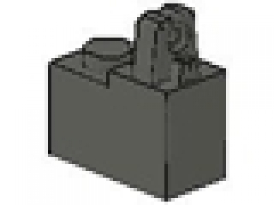 Lego Gelenkstein II (Vater) 1x2x1 altes dunkelgrau