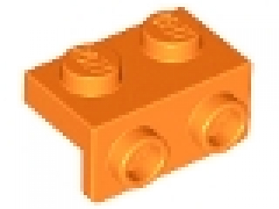Snot - Konverterplatte 1 x 2 - 1 x 2  orange 99781 neu