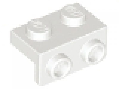 Snot - Konverterplatte 1 x 2 - 1 x 2 weiß 99781 neu