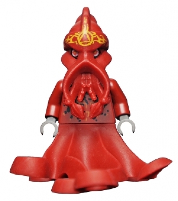 Atlantis Squid Warrior atl007, dunkelrot