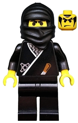Ninja Figur black,  cas048