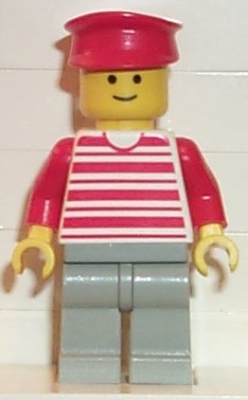 Figur mit waagerechten Streifen hor018