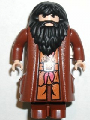 Hagrid, Reddish Brown Topcoat (Light Flesh Version with Moveable Hands)