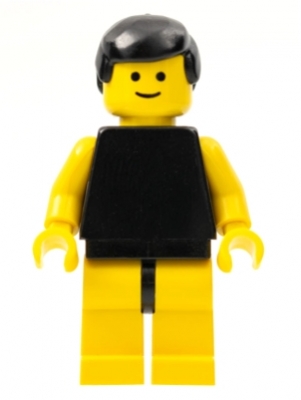 Lego Figur gelb / schwarz, pln040