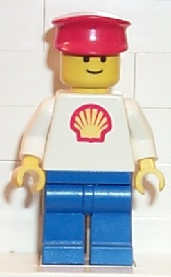 Mann mit Shell