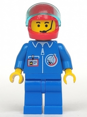 Launch Command - Crew, Red Helmet, Trans-Light Blue Visor splc005