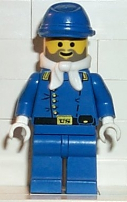 Cavalry Lieutenant with Cavalry Cap and Bandana