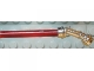 Star Wars Lichtschwert tr rot mit abgewinkeltem chrom Griff, sehr selten