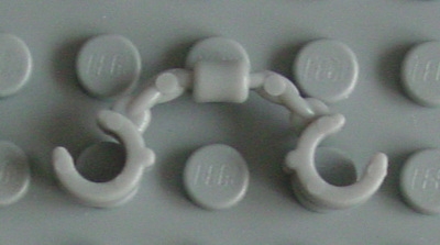 Handschellen x1876/ 61482 neues hellgrau neu