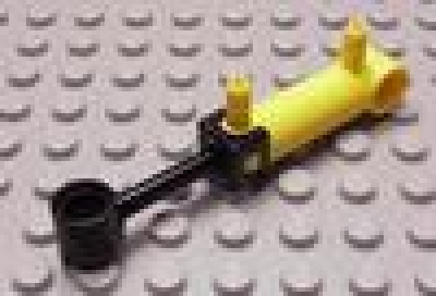 Lego Technic Pneumatikzylinder klein, gelb