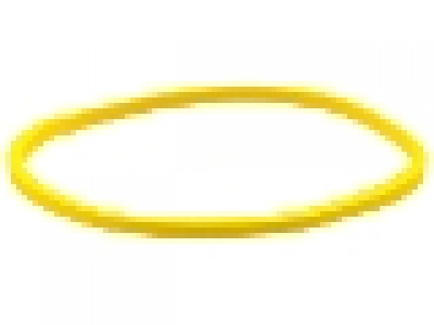 Rubber Band Large (Square Cross Section), gelb x264