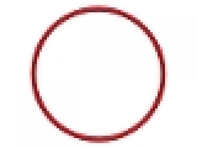Rubber Belt Medium (Round Cross Section) - Approx. 3 x 3, rot
