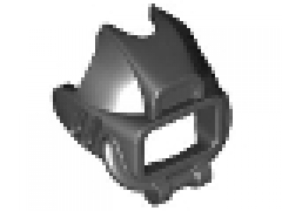 Visier für Helm x41 für Unterwasser, schwarz