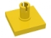 Lego Fliesen mit Technikpin 2460 gelb