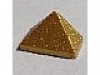 Dachfirstabschluss 45° 1x2 metallic gold