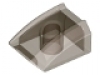 Slope, Curved 2 x 2 Lip, No Studs, tr rauch